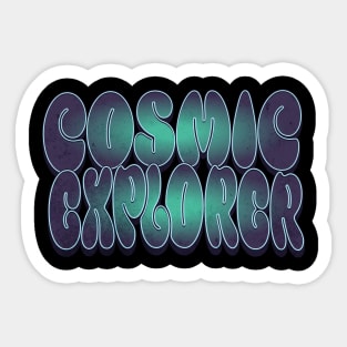 Cosmic Explorer Sticker